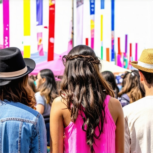 Local community event in Fresno with businesses and residents