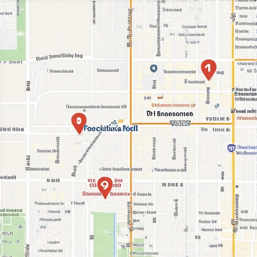 Fresno Local SEO Map Optimization Map of Fresno showcasing optimized local business listings and citations