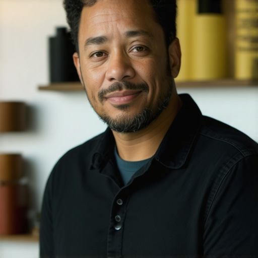 Business owner optimizing Google My Business profile in Fresno