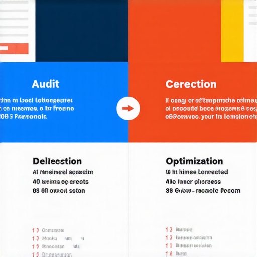 Infographic illustrating steps to fix and optimize Google Maps listings for Fresno businesses.