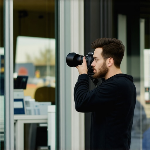High-quality local business photos in Fresno Photographer capturing images of Fresno shop for local SEO
