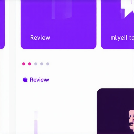 Google Profile Management Dashboard A visual representation of managing Google Business reviews and profile optimization.